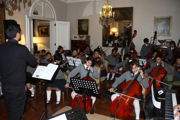 Orquesta Juvenil, Colegio María Reina, Reñaca Alto.